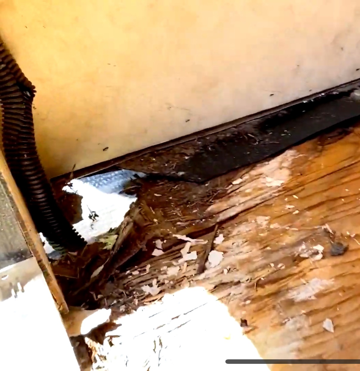 How to Repair Water Damage on RV Slide Floors
